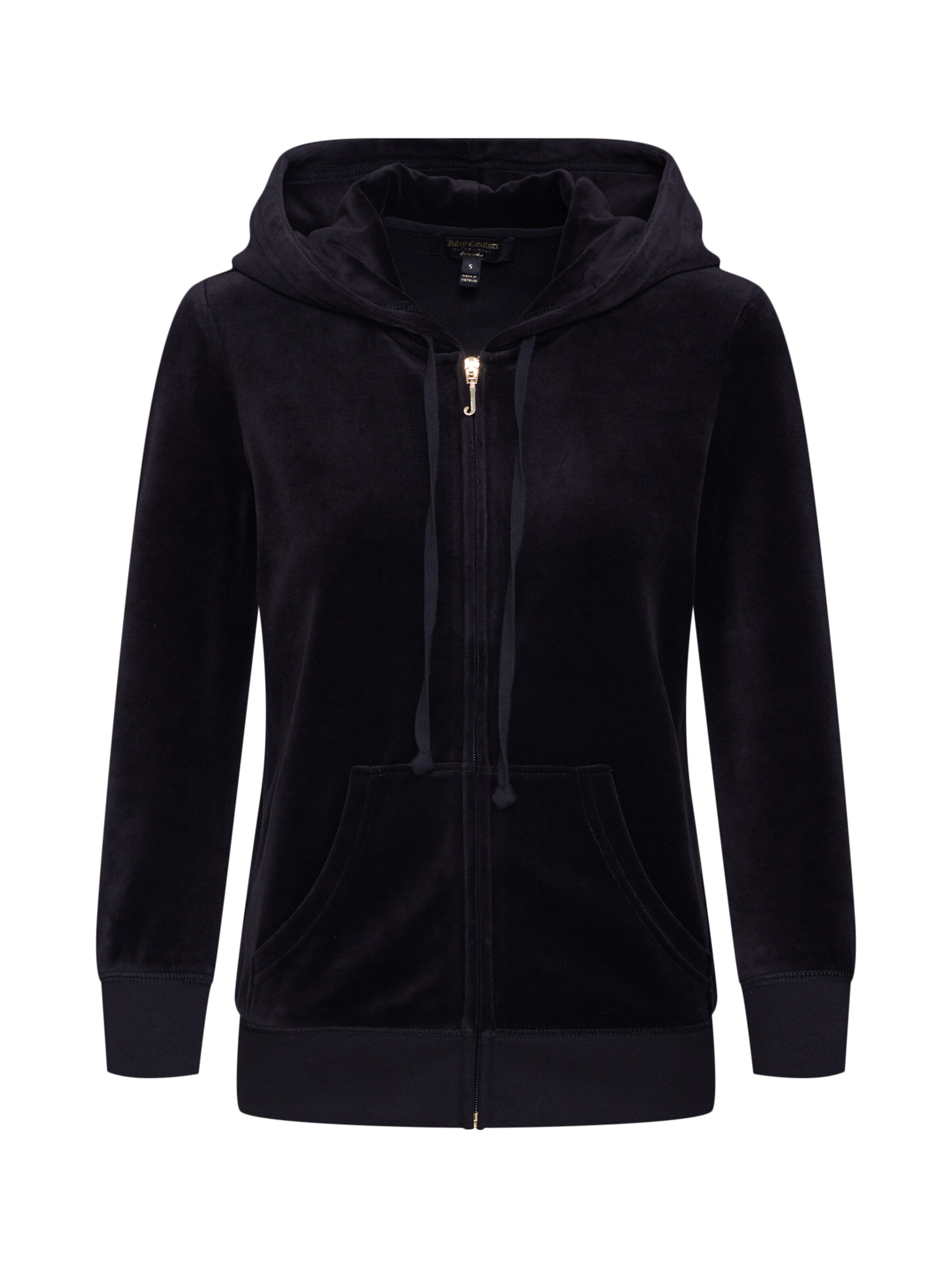Juicy Couture Black Label - Sweatvest '3/4 SLV Robertson' in de kleur Zwart