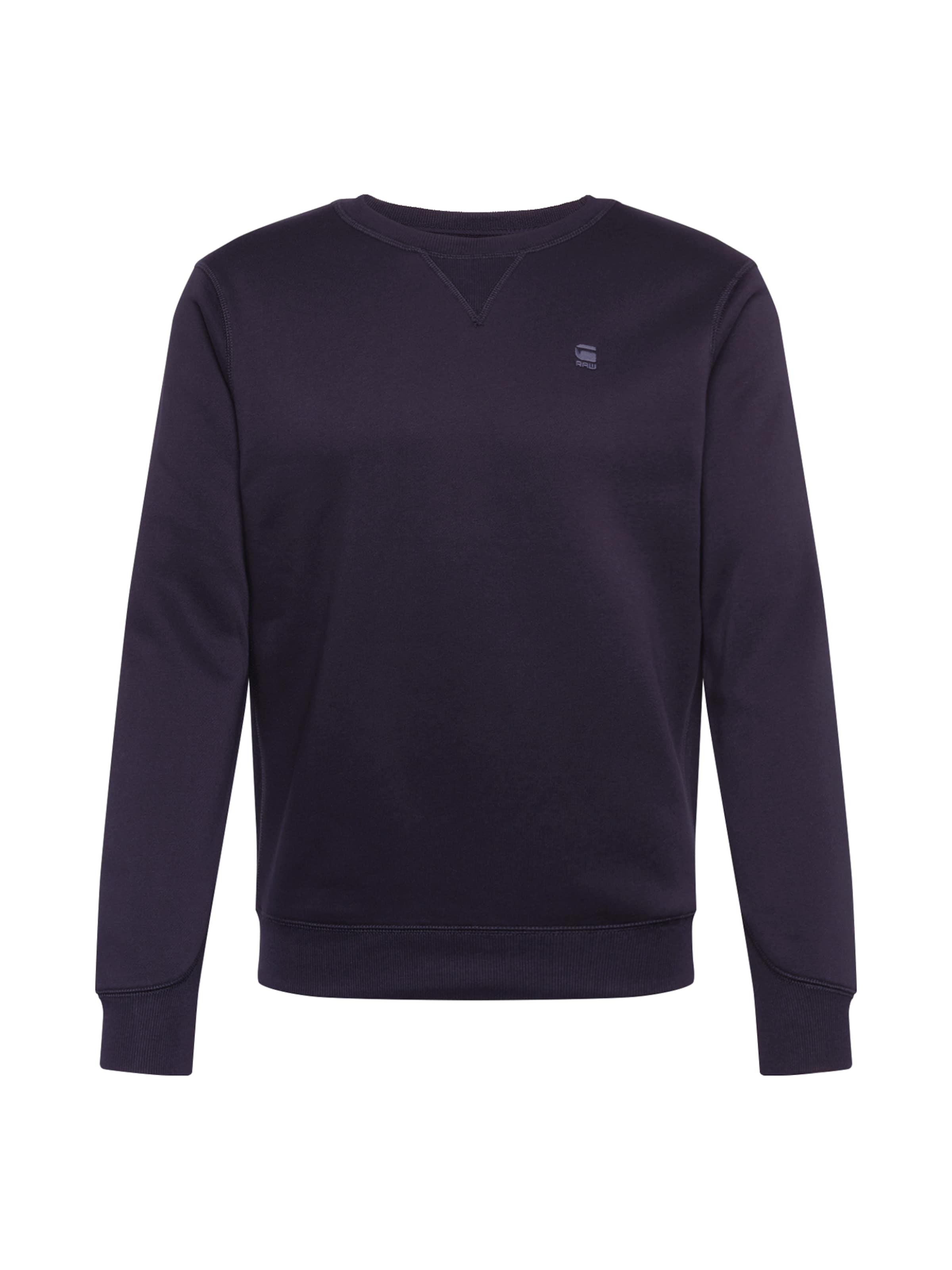G-STAR Sweatshirt in Black: front