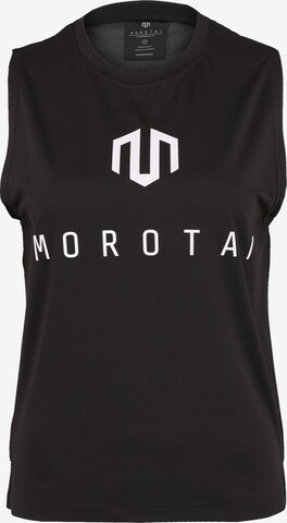 MOROTAI Sport-Top 'Performance Mesh Back' in Black: front