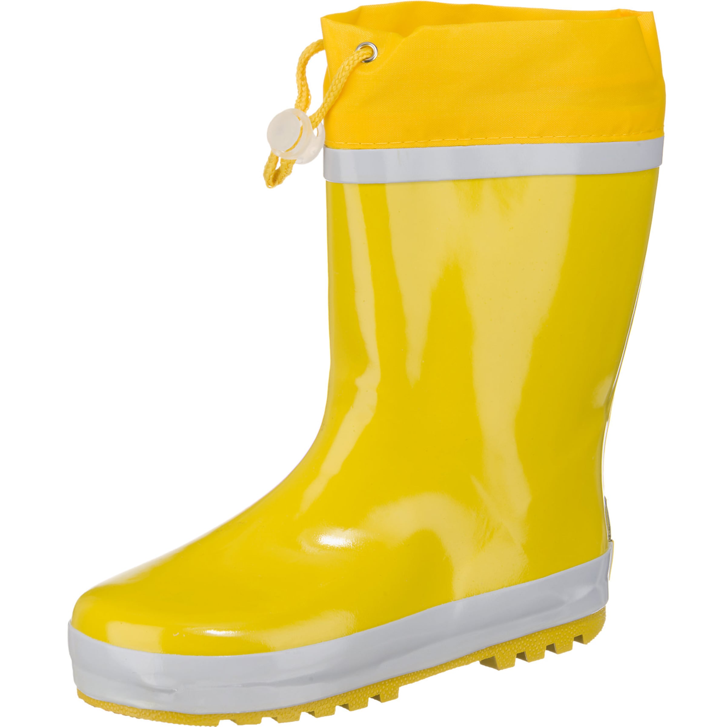 PLAYSHOES Kummik, värv kollane: eest vaates