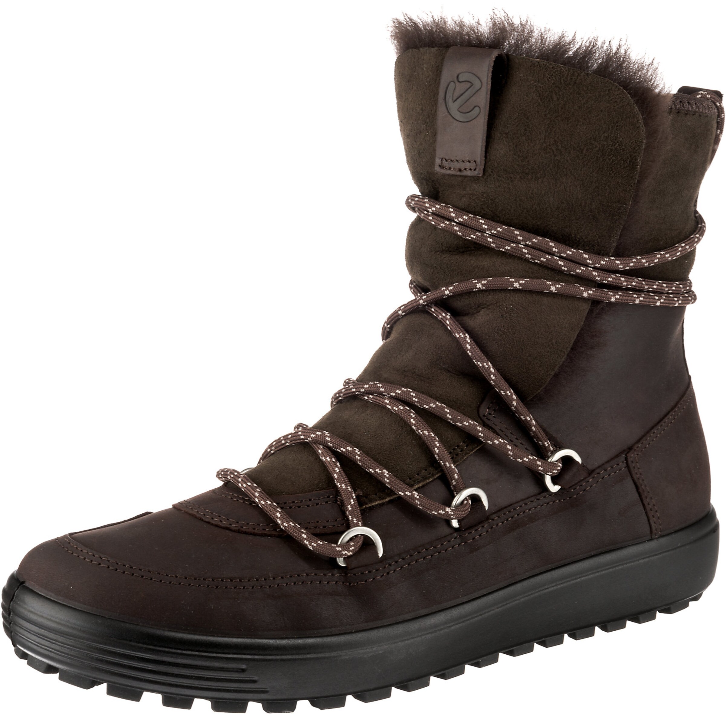 ECCO - Snowboots 'SOFT 7 TRED W ' in de kleur Bruin
