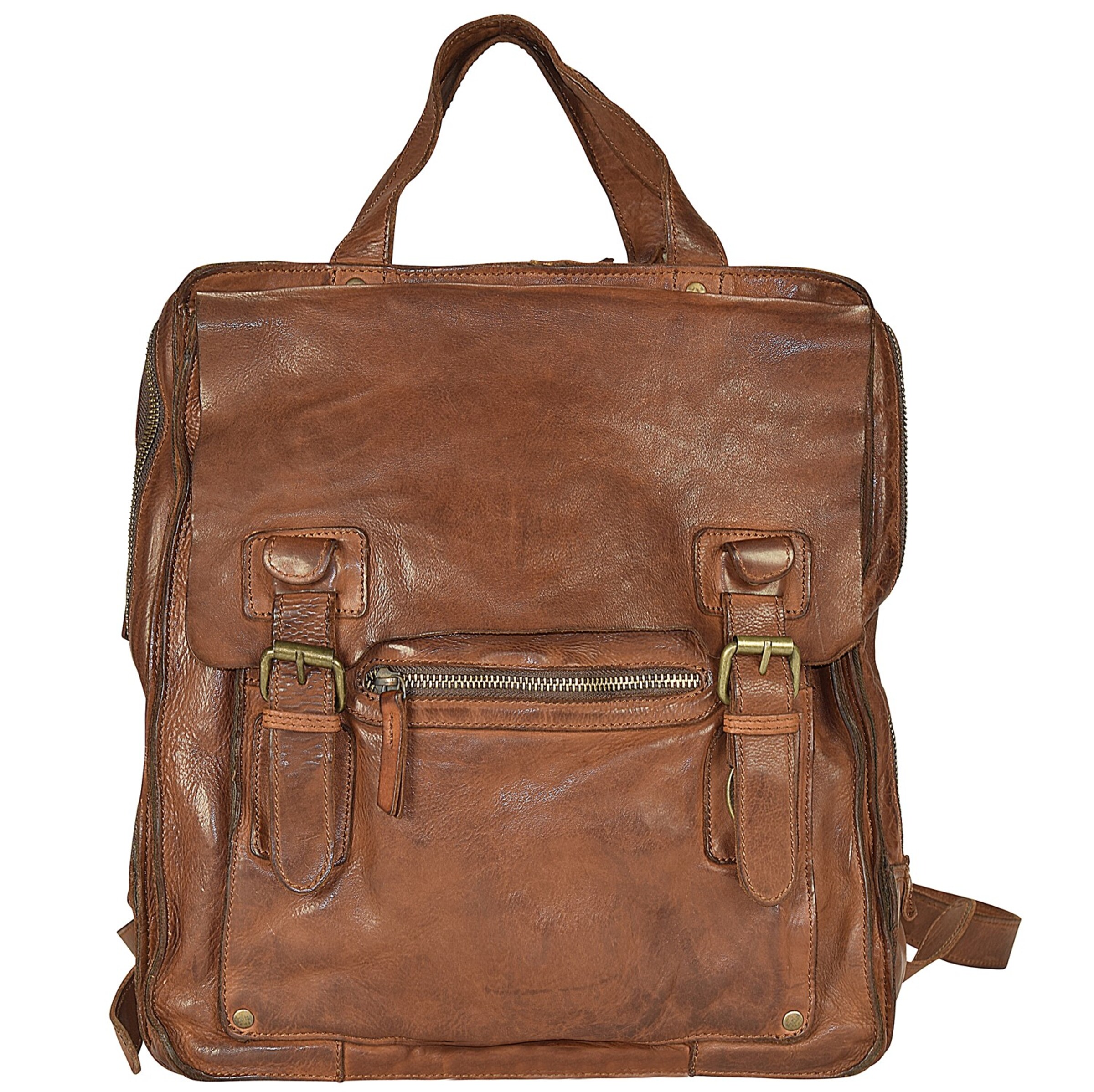 Harold's Backpack 'Submarine' in Brown: front