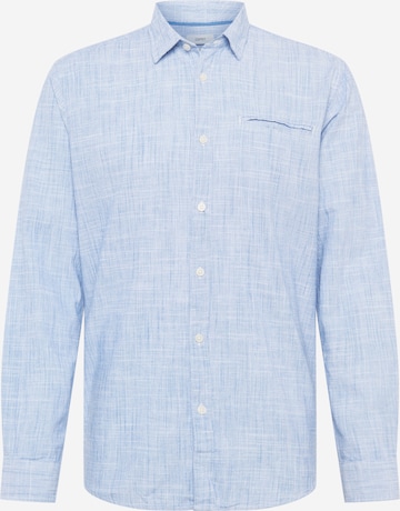 ESPRIT Regular fit Overhemd in Blauw: voorkant