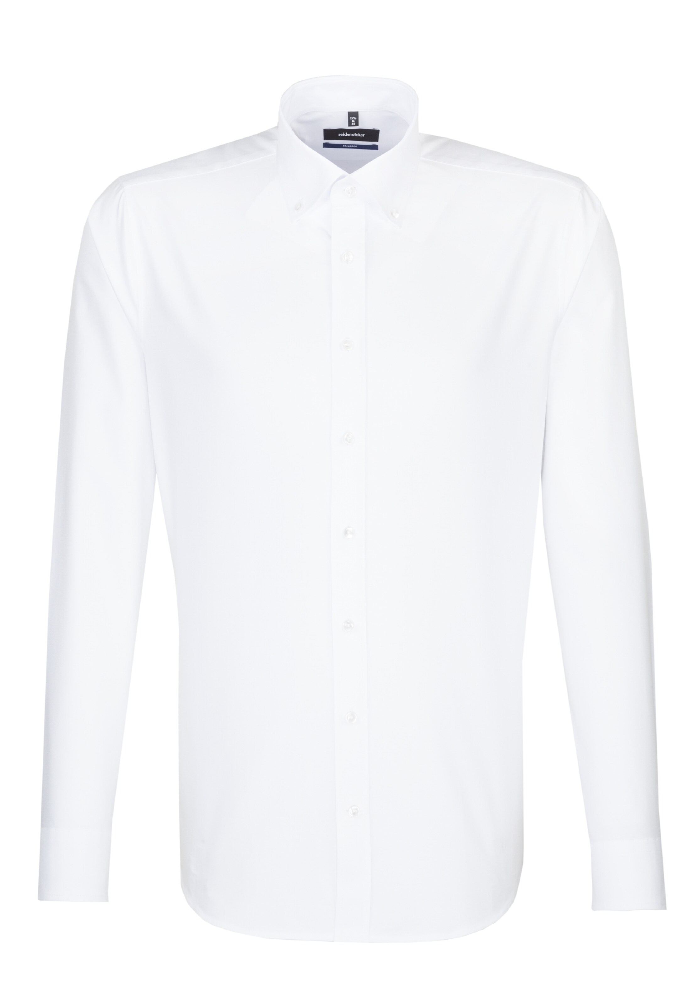 balta SEIDENSTICKER Priglundantis modelis Dalykinio stiliaus marškiniai: priekis