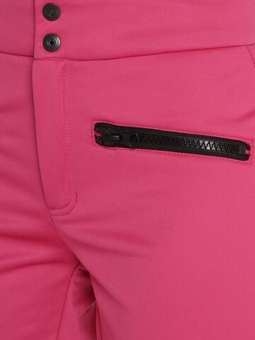 Coupe slim Pantalon outdoor CHIEMSEE en rose