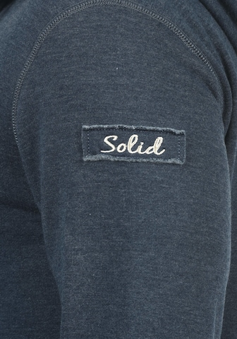 !Solid - Sweatshirt 'TripStrip' em azul