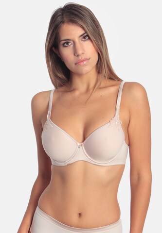 Invisible Soutien-gorge sassa en beige : devant