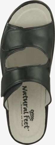 Natural Feet Pantolette 'Leonie' in Schwarz