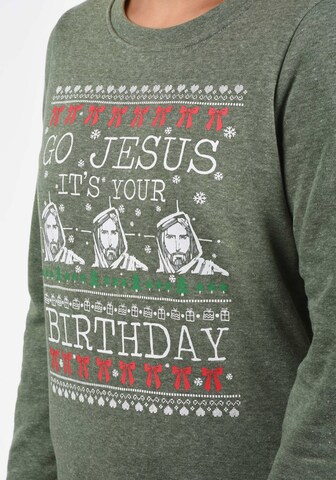 DESIRES Sweatshirt 'Christi' in Grün
