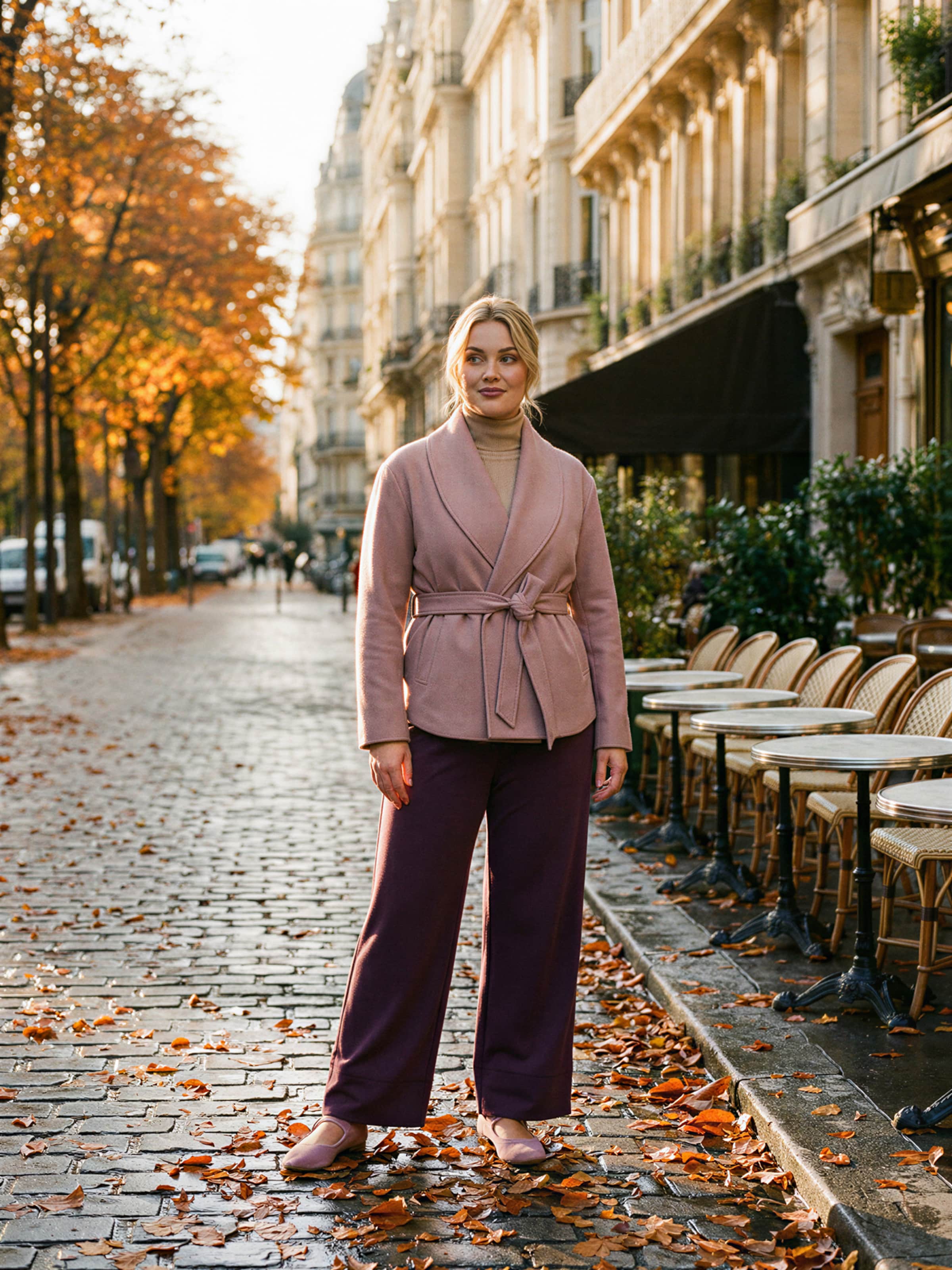 The AY Style Collective - Woodrose Short Coat Look