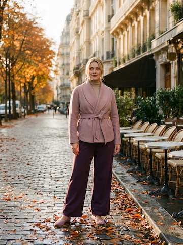 Woodrose Short Coat Look