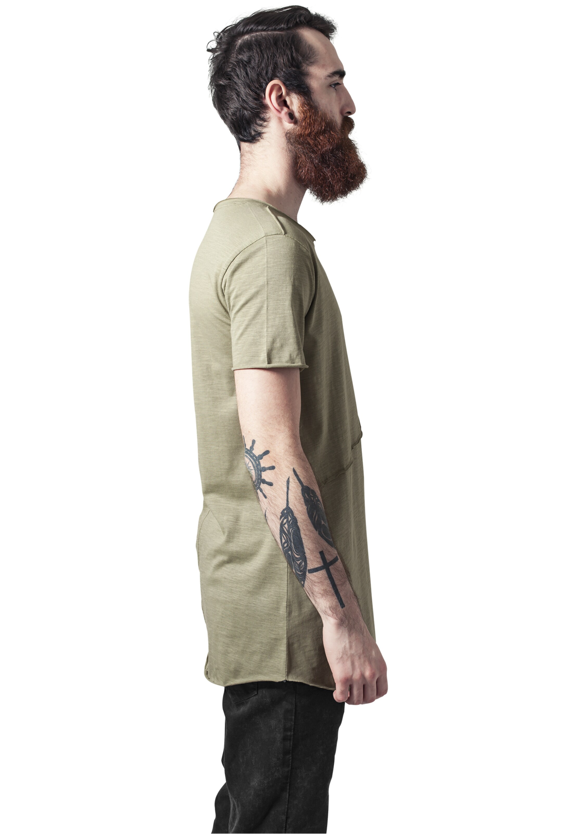 Urban Classics Shirt in Green
