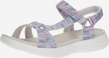 SKECHERS Trekingové sandály – mix barev: přední strana