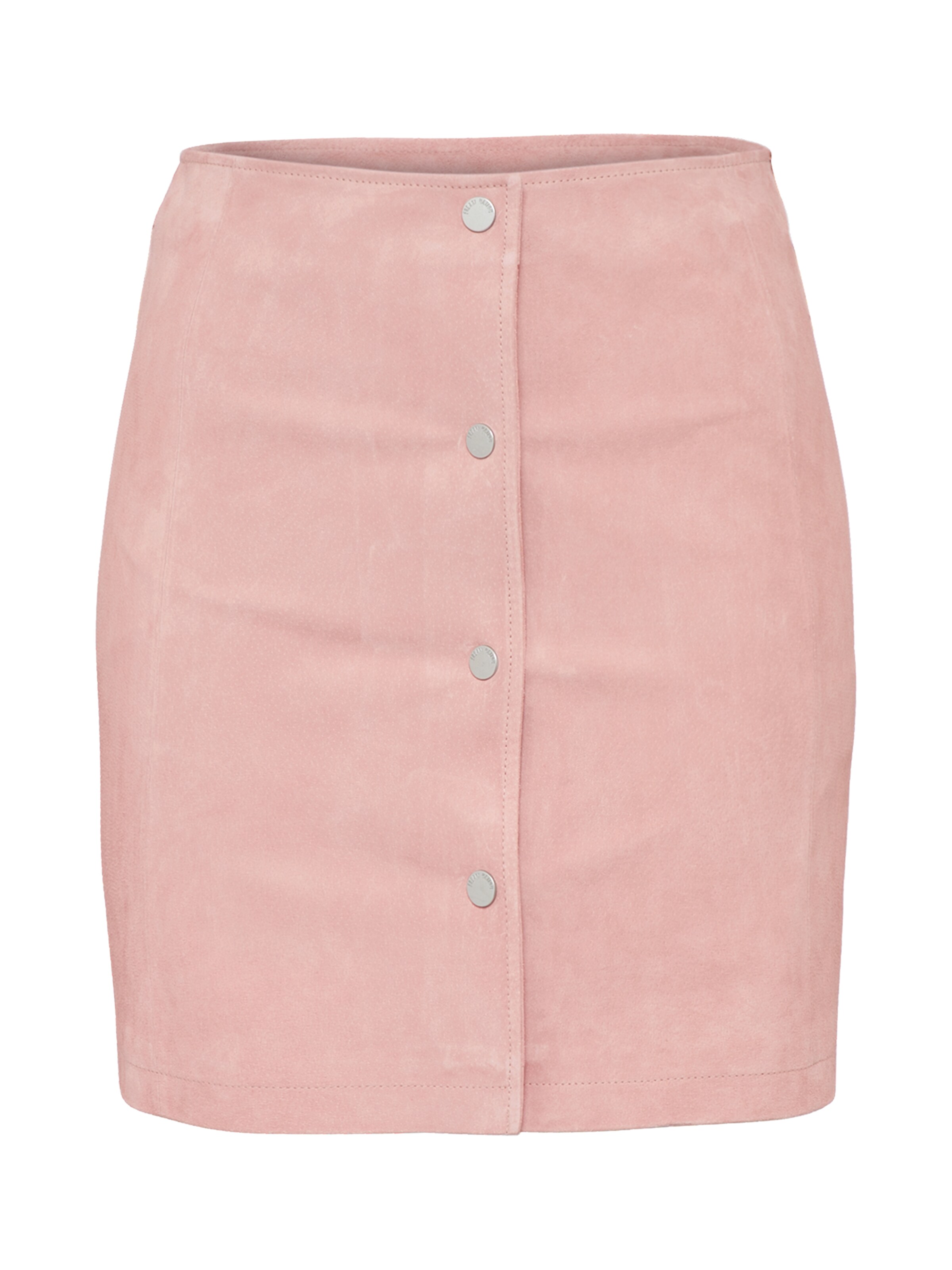 FREAKY NATION - Minirock aus Veloursleder 'Twentyone' in rosa