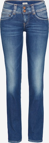 Pepe Jeans Slimfit Kavbojke 'Gen' | modra barva: sprednja stran