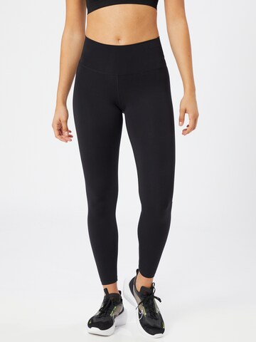 Athlecia Slim fit Sports trousers 'Franz' in Black: front