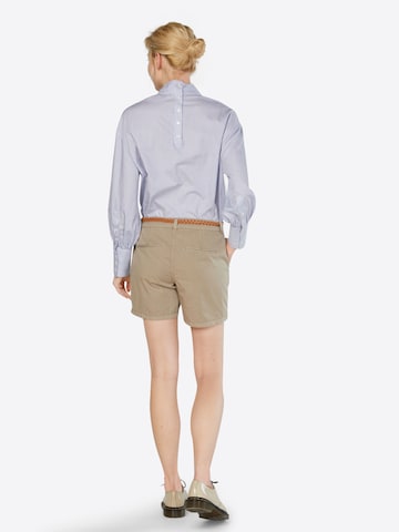 VERO MODA - regular Pantalón chino en beige: atrás