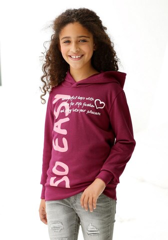 Kidsworld Sweatshirt in Red: front