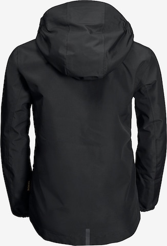 JACK WOLFSKIN Outdoorjacke 'Hidden Falls' in Schwarz