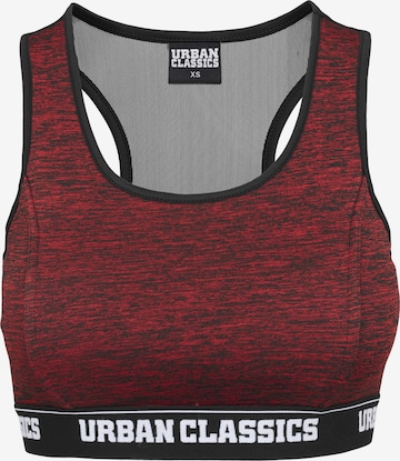 Urban Classics Bustier BH 'Active' in Rood: voorkant