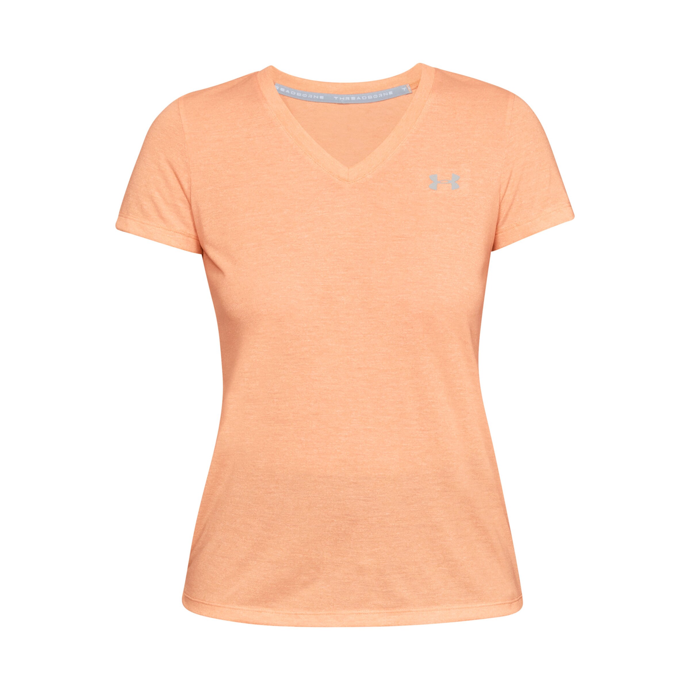 UNDER ARMOUR - Functioneel shirt in de kleur Pasteloranje