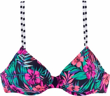 VENICE BEACH Bikinitop 'Summer' in Blauw: voorkant