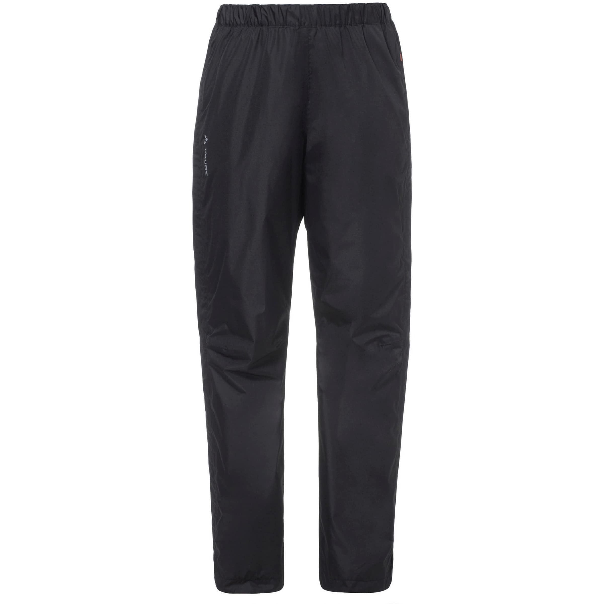 VAUDE Regular Outdoorhose 'Fluid' in Schwarz: Vorderseite