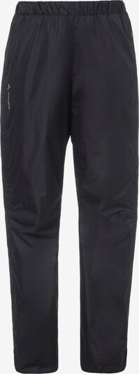 VAUDE Pantalon outdoor 'Fluid' en noir, Vue avec produit