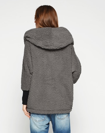 Manteau mi-saison 'Cuddle' Noisy may en gris : derrière