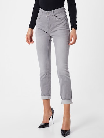 MAC Skinny Jeans 'Dream' in Grey: front