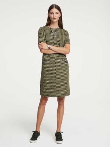 Rochie de la heine pe verde