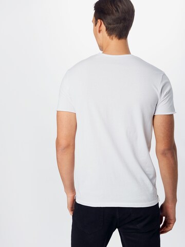 EINSTEIN & NEWTON Regular Fit T-Shirt 'Doberman Bass' in Weiß