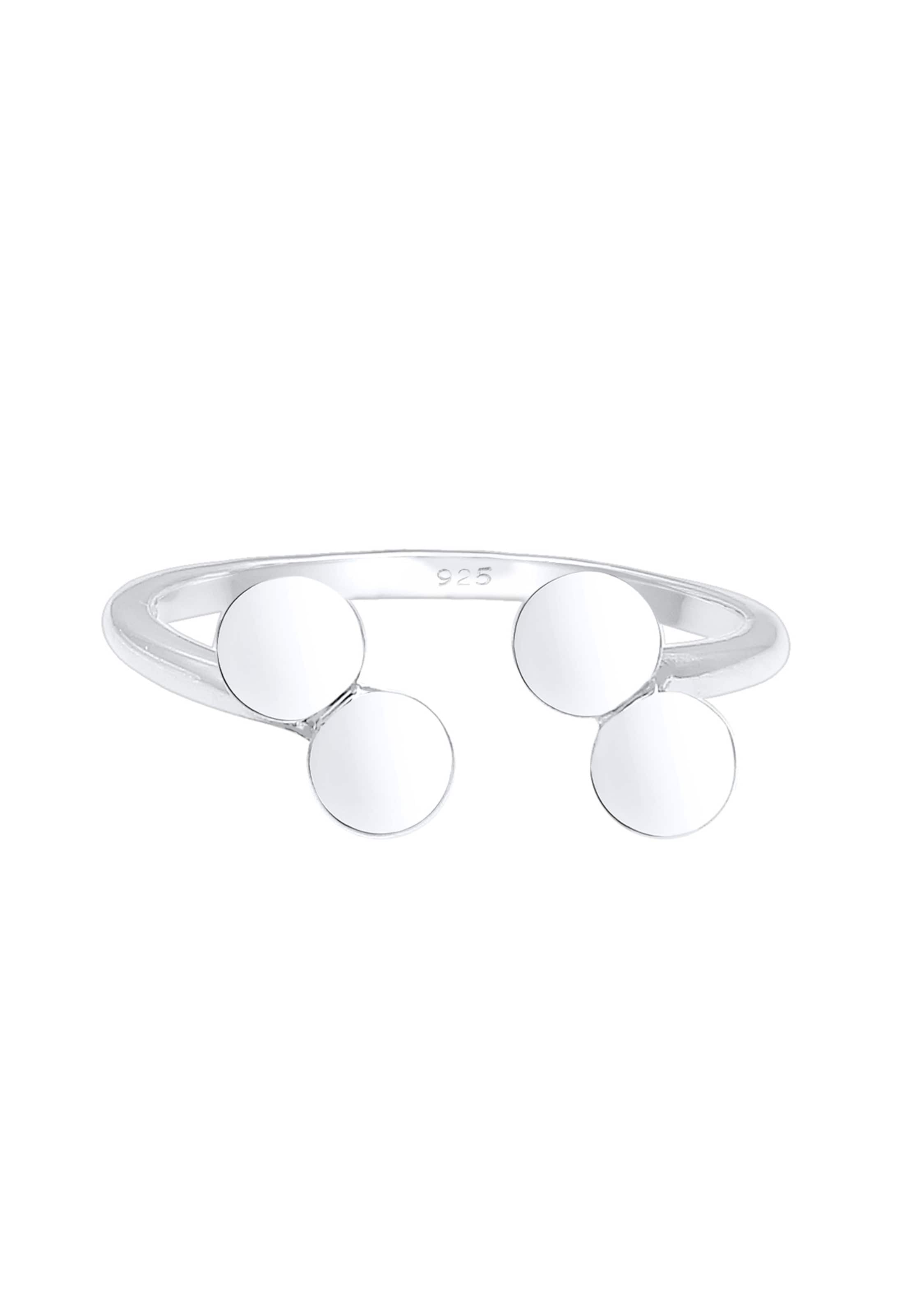 ELLI Ring 'Geo' in Silver