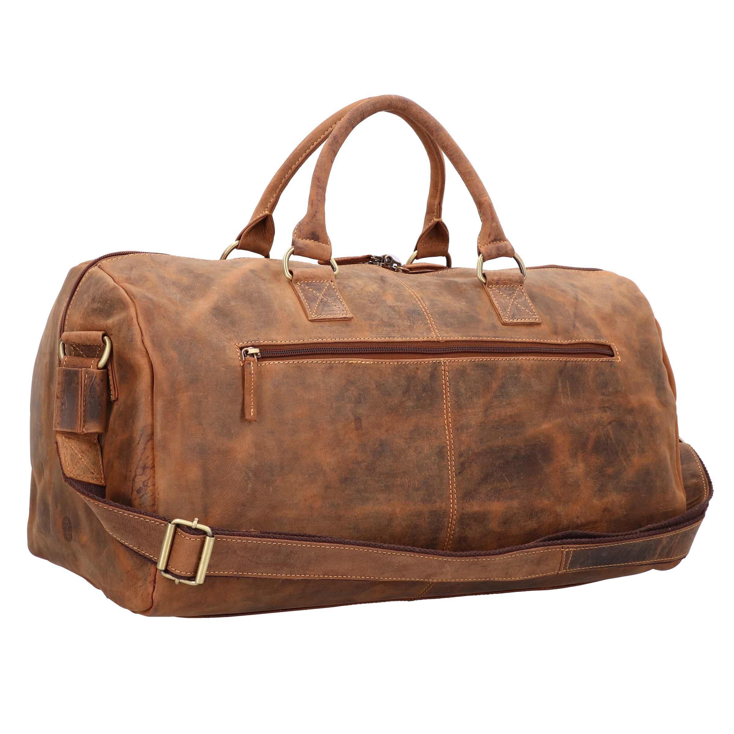 GREENBURRY Weekend bag 'Vintage' in Brown