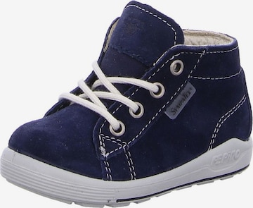 Pepino First-Step Shoes 'Zayni' in Blue: front
