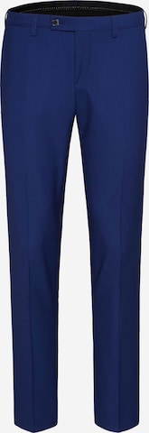 Digel Regular Pleat-Front Pants in Blue: front