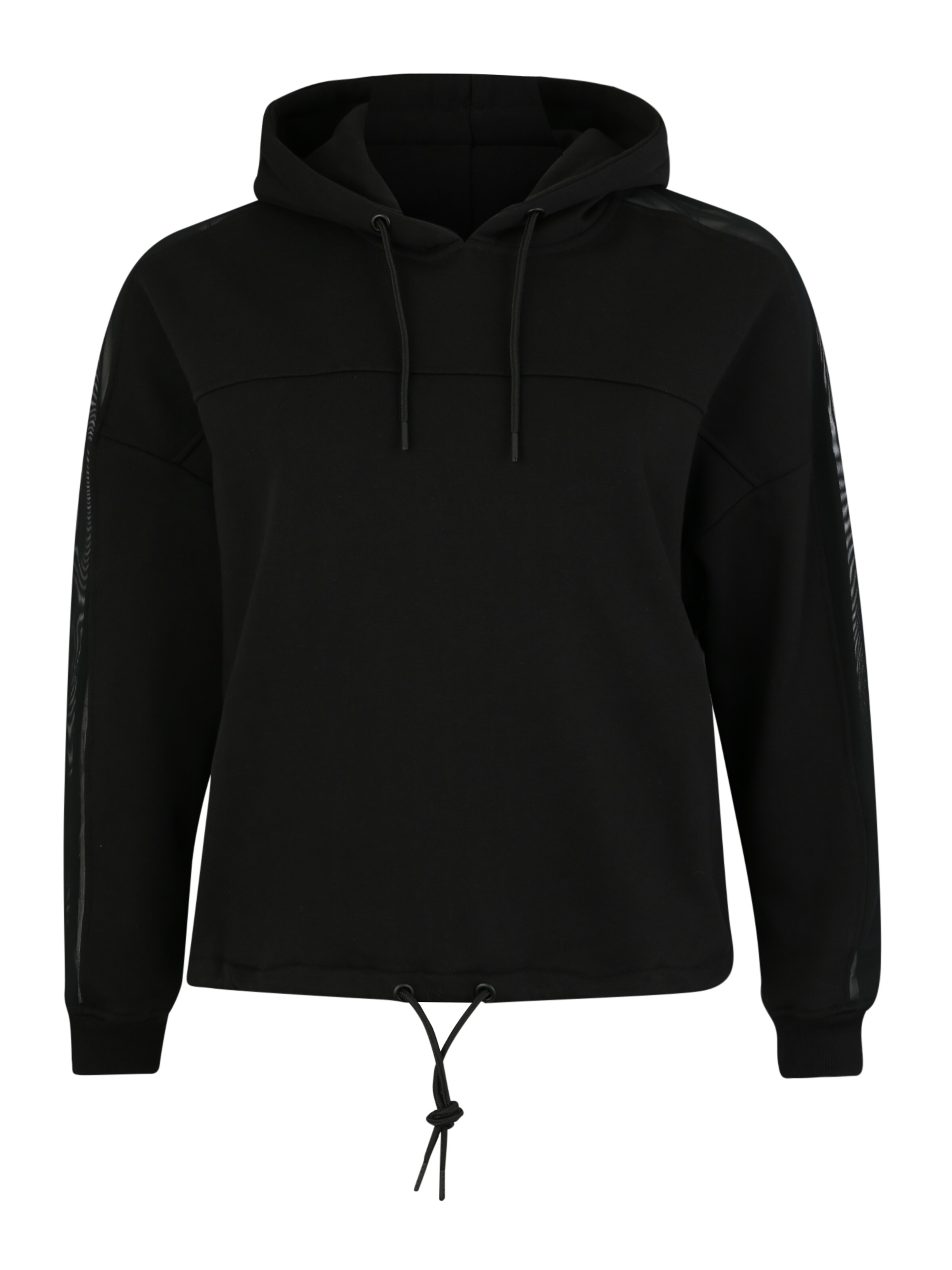 Urban Classics Curvy - Sweatshirt in de kleur Zwart