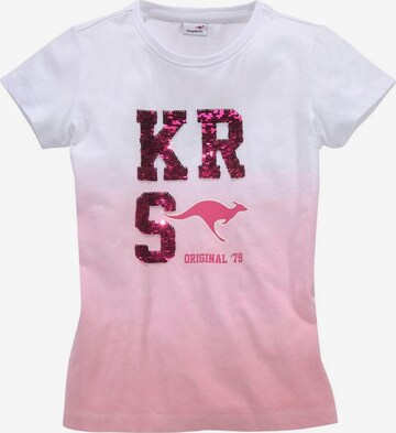 KangaROOS Shirt in Pink: front