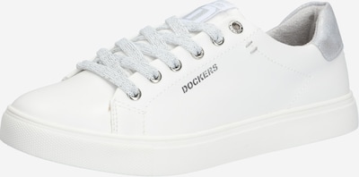 Dockers by Gerli Låg sneaker i silver / vit, Produktvy