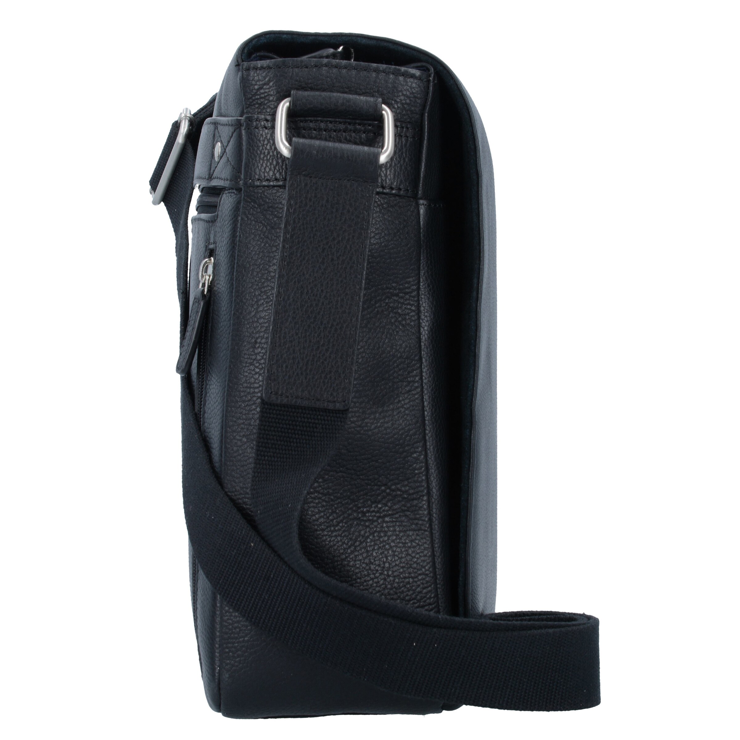 LEONHARD HEYDEN Umhängetasche 'Berlin' in Schwarz