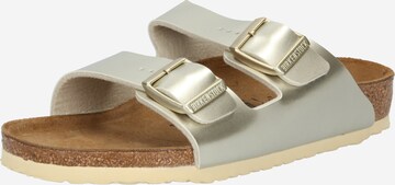 BIRKENSTOCK Босоножки 'Arizona' в Золотой: спереди