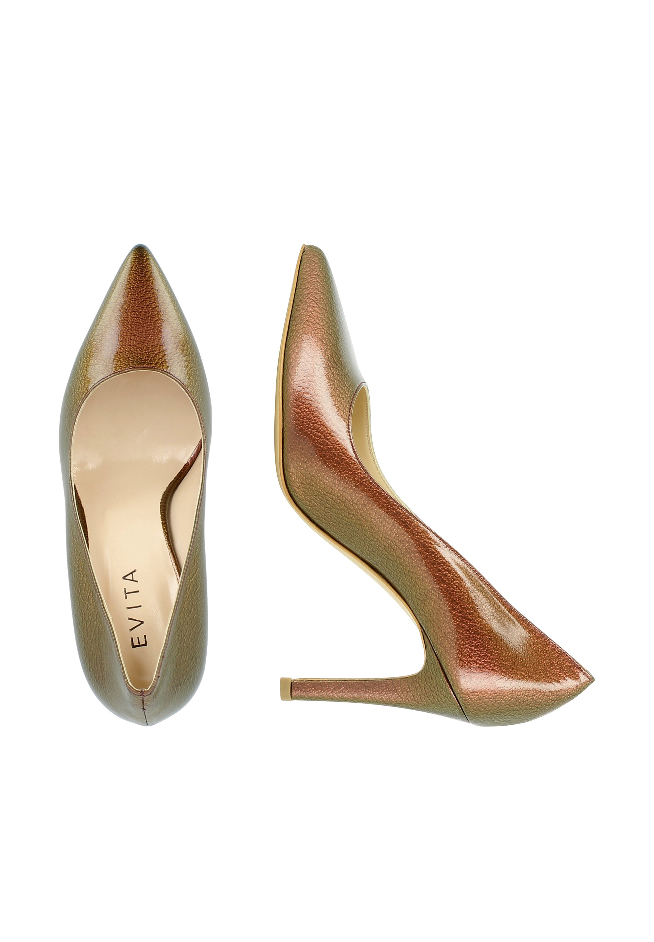 Escarpins 'ILARIA' EVITA en bronze