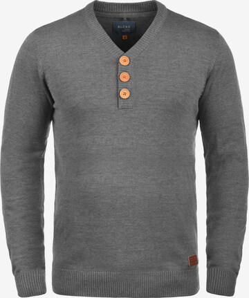 BLEND Sweater 'Legolas' in Grey: front