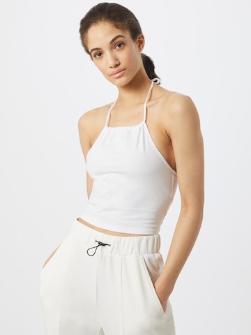 Urban Classics Top in White: front