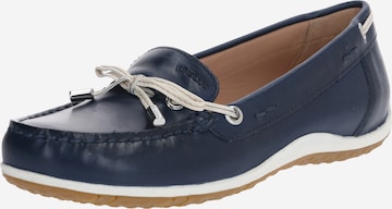 GEOX Moccasins in Blue: front