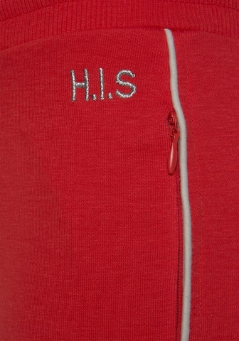 H.I.S Slim fit Pants in Red