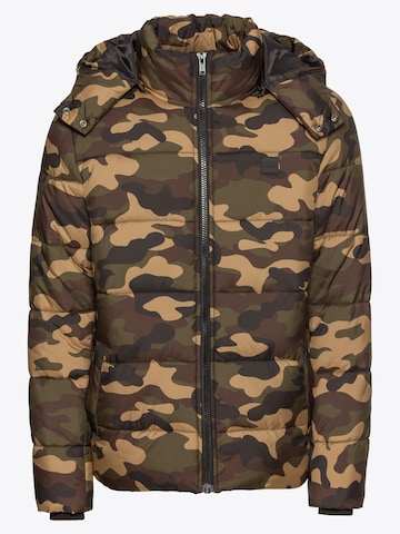 Urban Classics Winter Jacket in Mixed colors: front