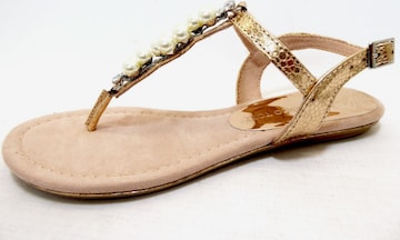 MARCO TOZZI Sandals in Gold: front