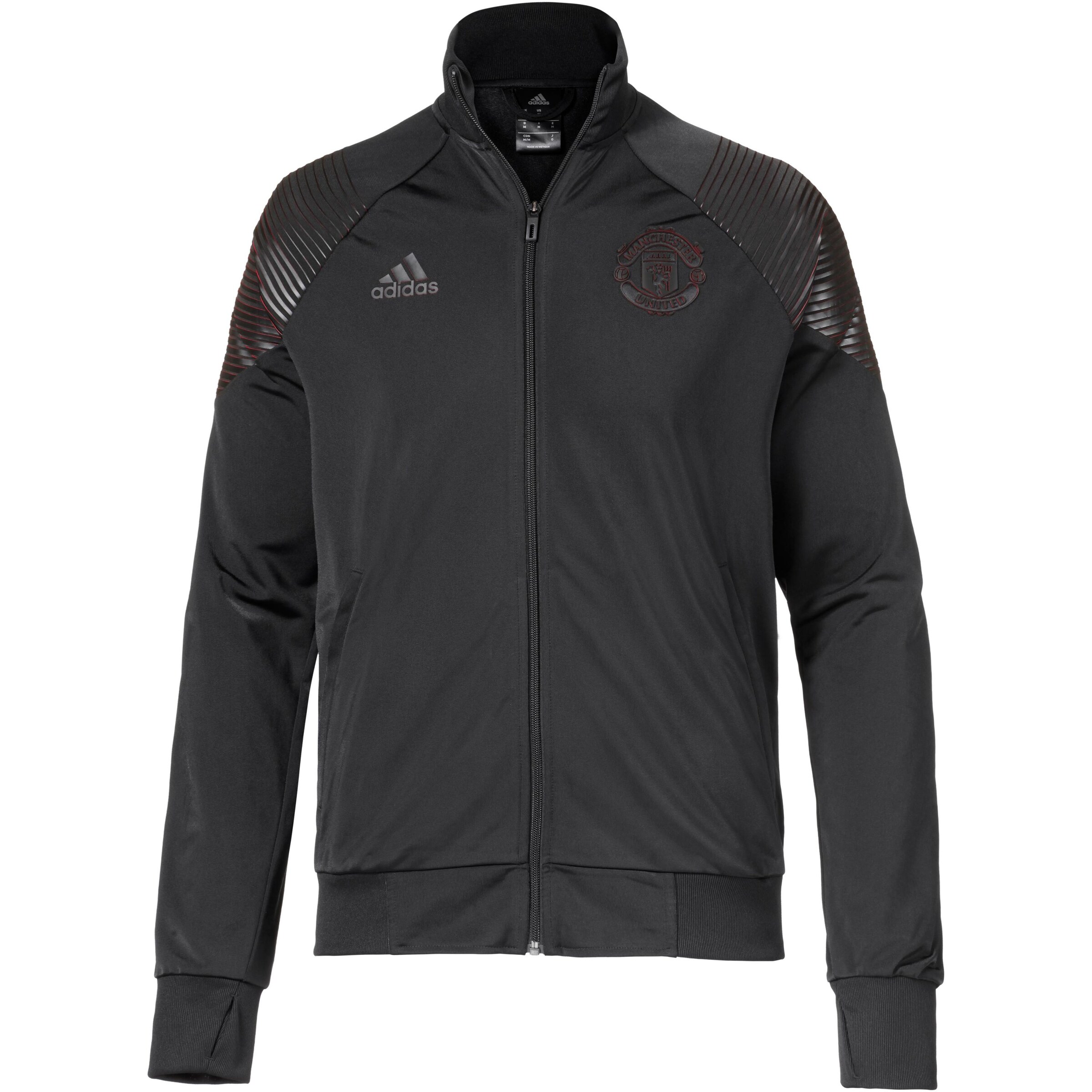 ADIDAS PERFORMANCE - Sportjas 'Manchester United' in de kleur Zwart