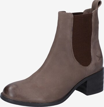 SANSIBAR Chelsea boots in Beige: voorkant